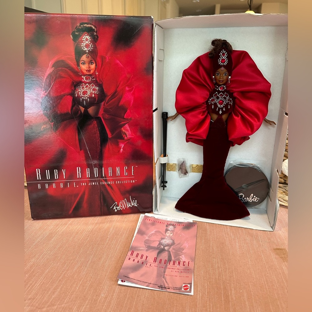 Ruby Radiance 1997 Barbie Doll By Bob Mackie